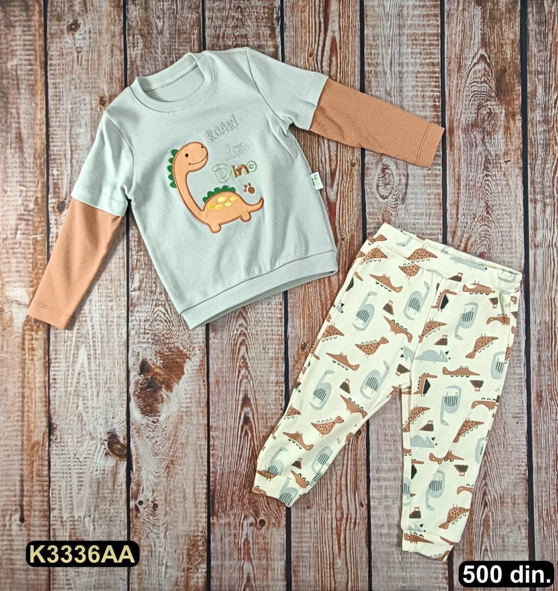 Pamučni komplet iz 2 dela (74-92)