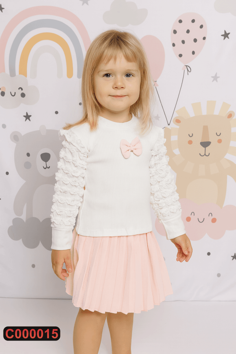 Dvodelni komplet sa suknjicom (92-110)