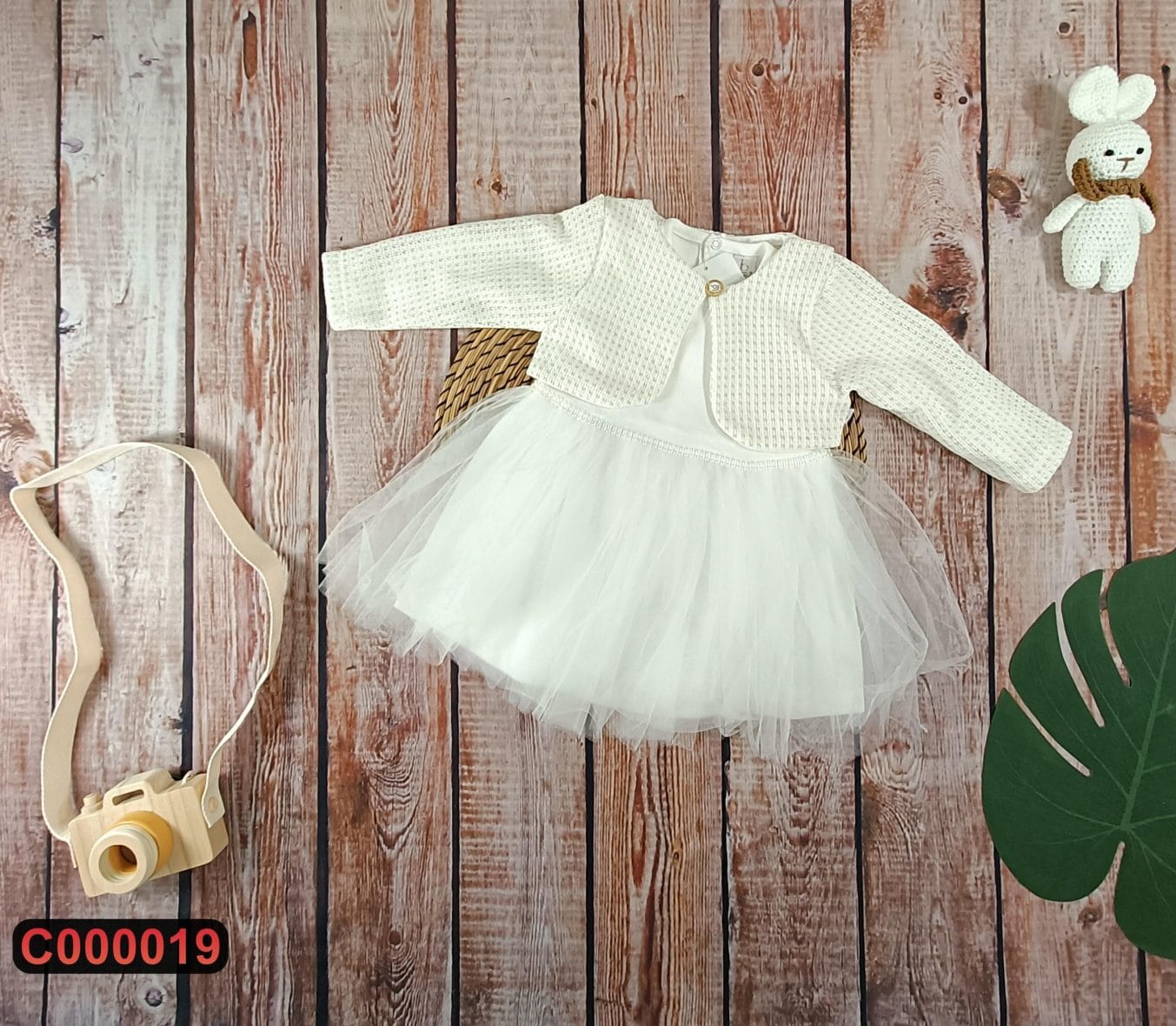 Bebi haljina sa bolerom (74-86)