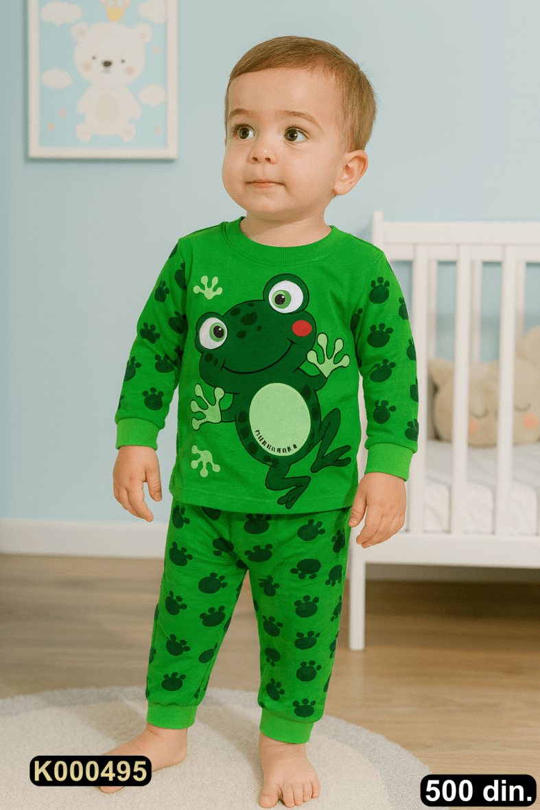 Pamučna pidžama iz 2 dela (80-116)