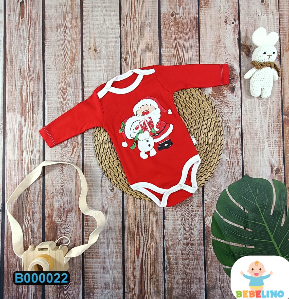 Pamučni novogodišnji bodi