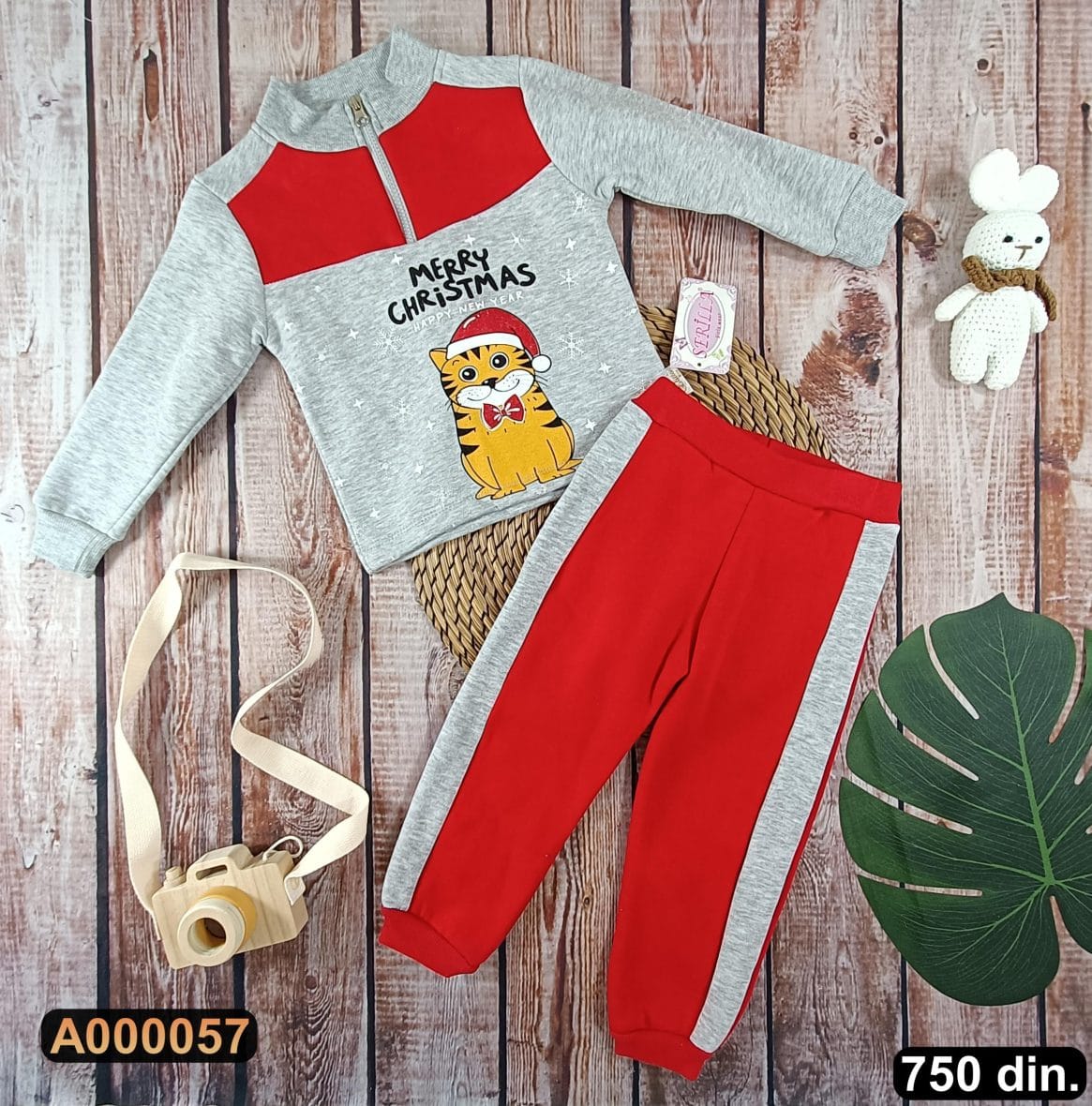 Novogodišnji komplet iz 2 dela – postavljen (92-110)