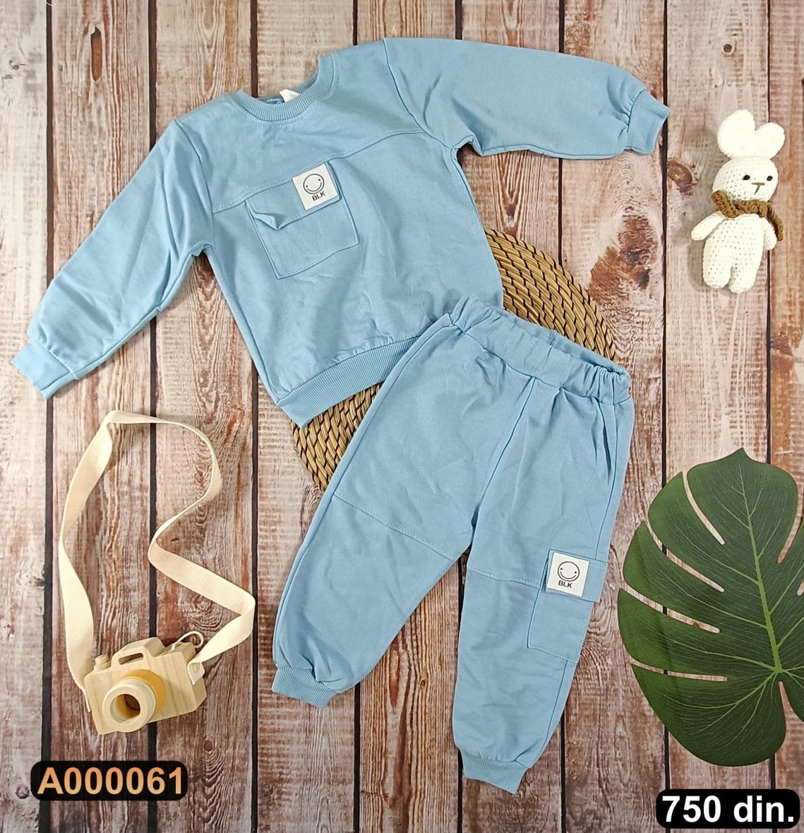 Pamučni komplet iz 2 dela (92-110)