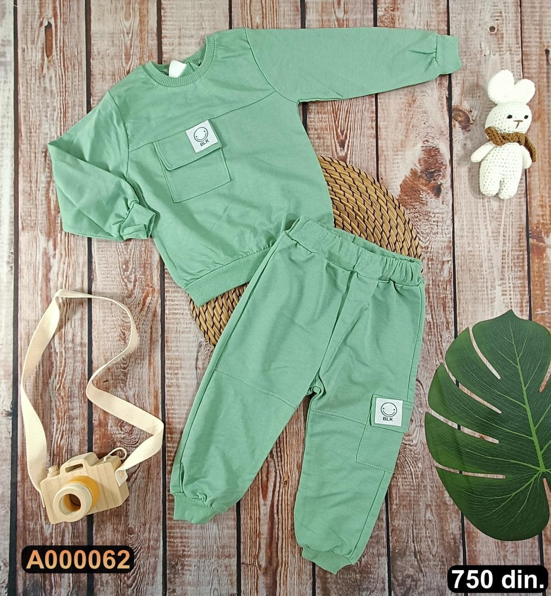 Pamučni komplet iz 2 dela (92-110)