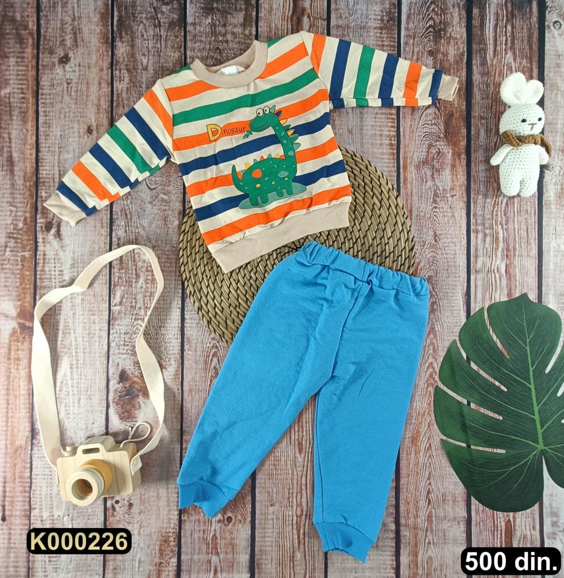 Pamučni komplet iz 2 dela (74-92)