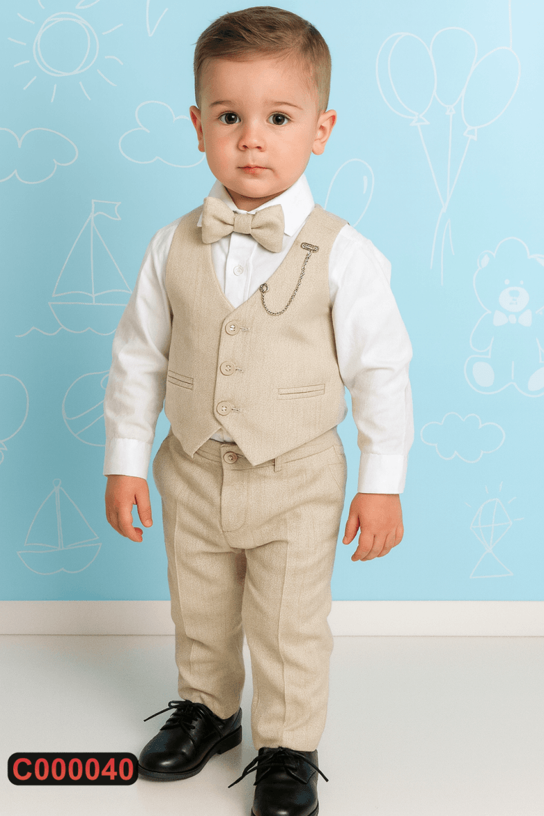 Svečani komplet – košulja, prsluk i pantalone (80-104)