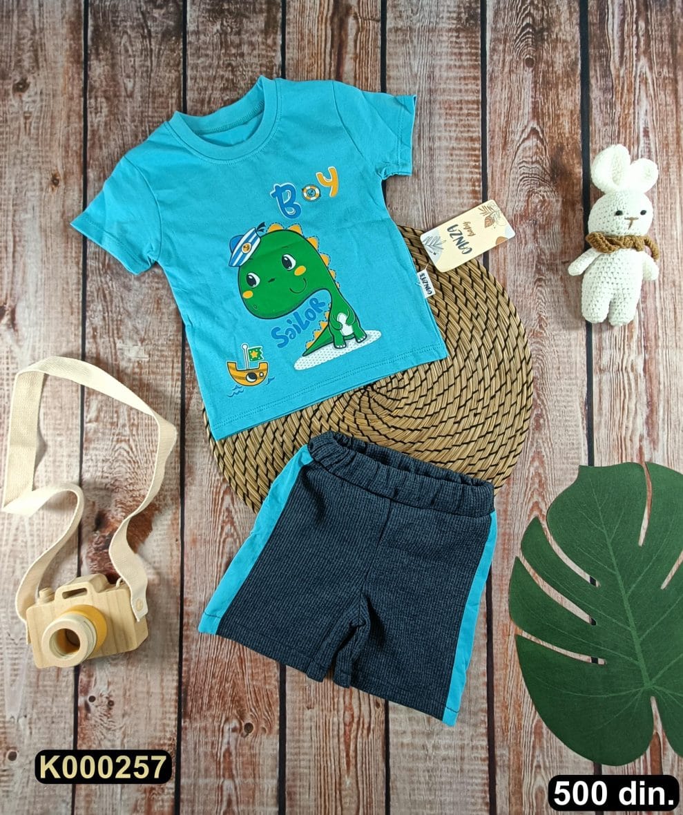 Pamučni komplet iz 2 dela (80-98)