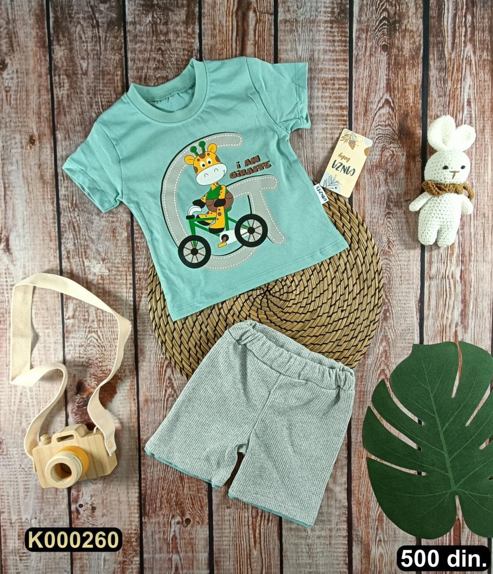 Pamučni komplet iz 2 dela (80-98)