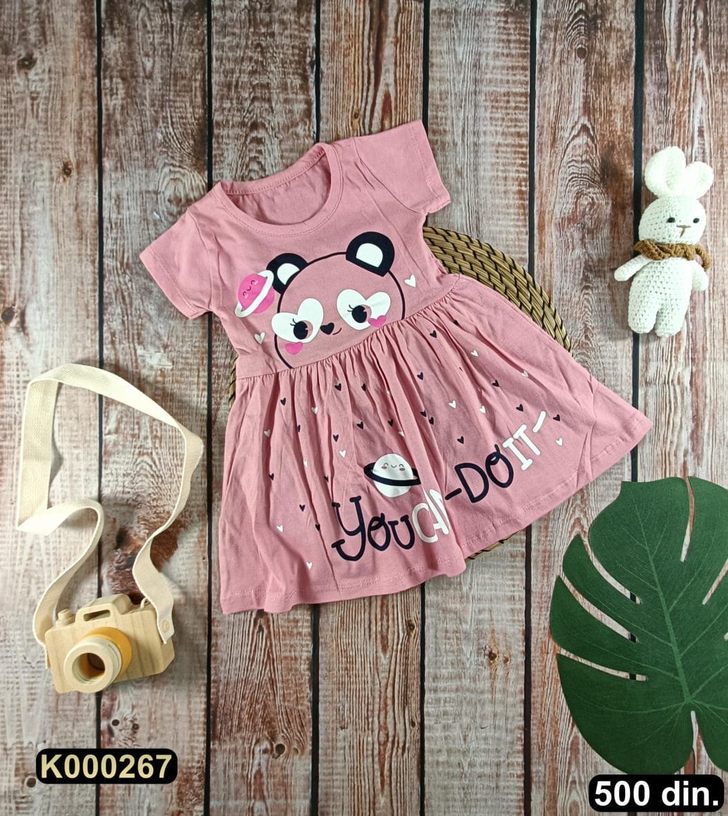 Pamučna haljina (92-110)