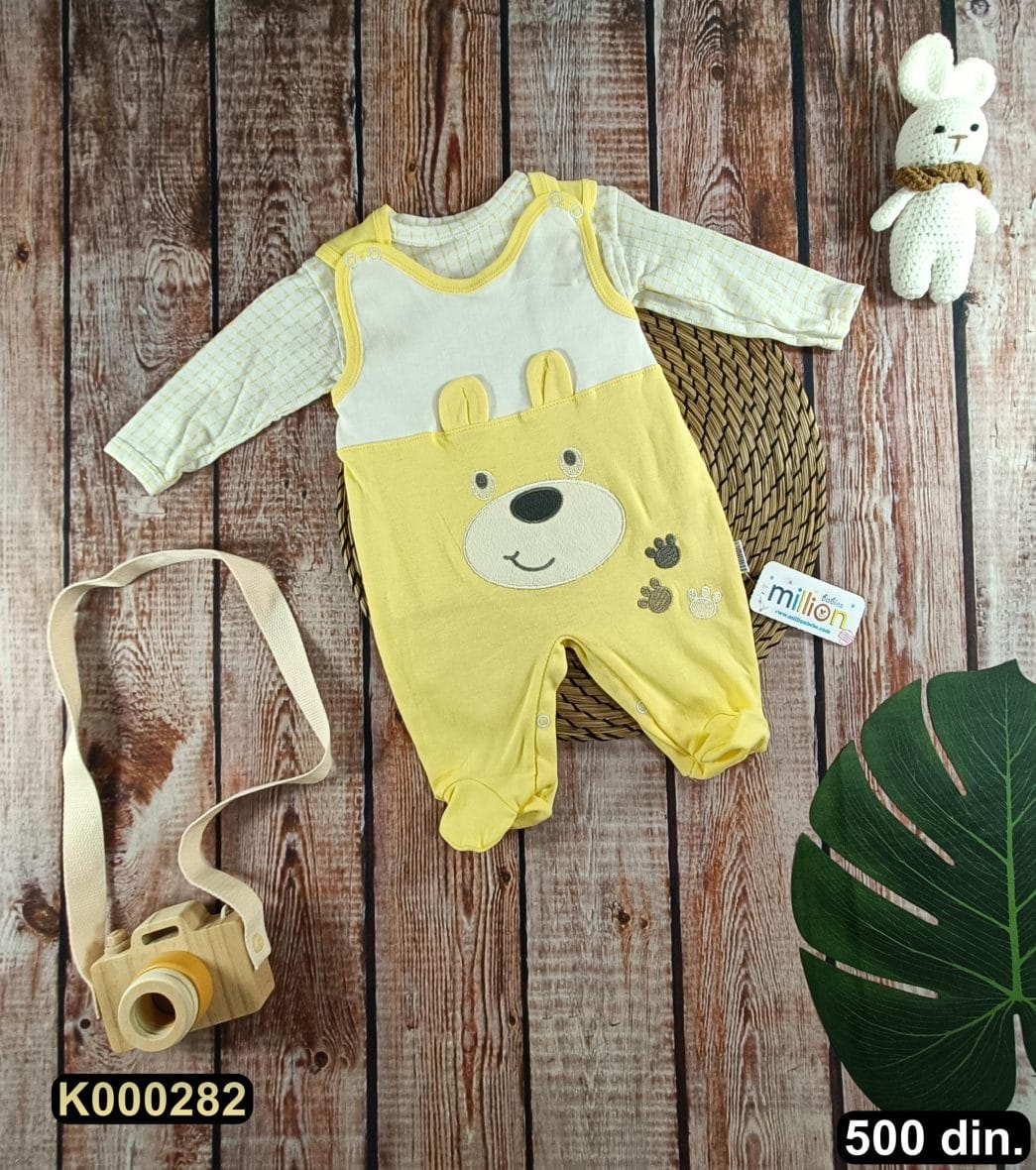 Pamučna zekica sa majicom (62-74)