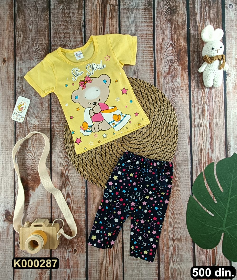 Pamučni komplet iz 2 dela (80-98)