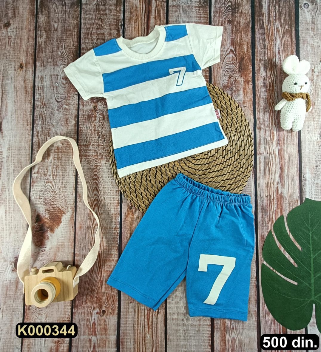 Pamučni komplet iz 2 dela (92-110)