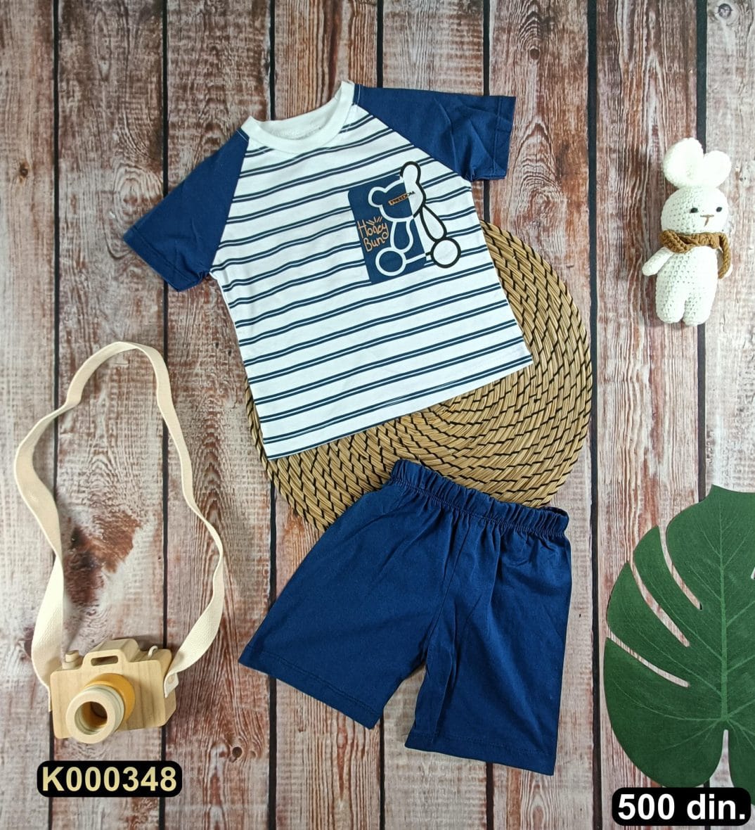 Pamučni komplet iz 2 dela (86-104)