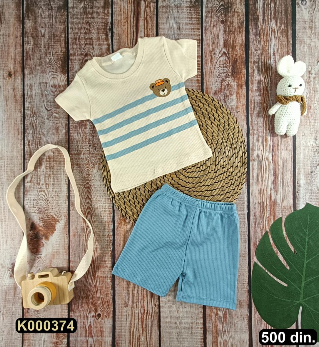 Pamučni komplet iz 2 dela (68-86)