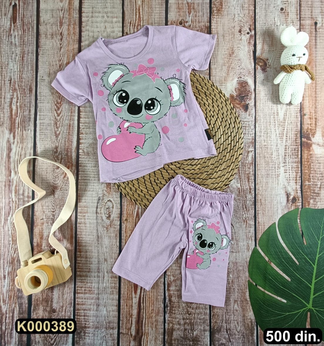 Pamučni komplet iz 2 dela (68-86)