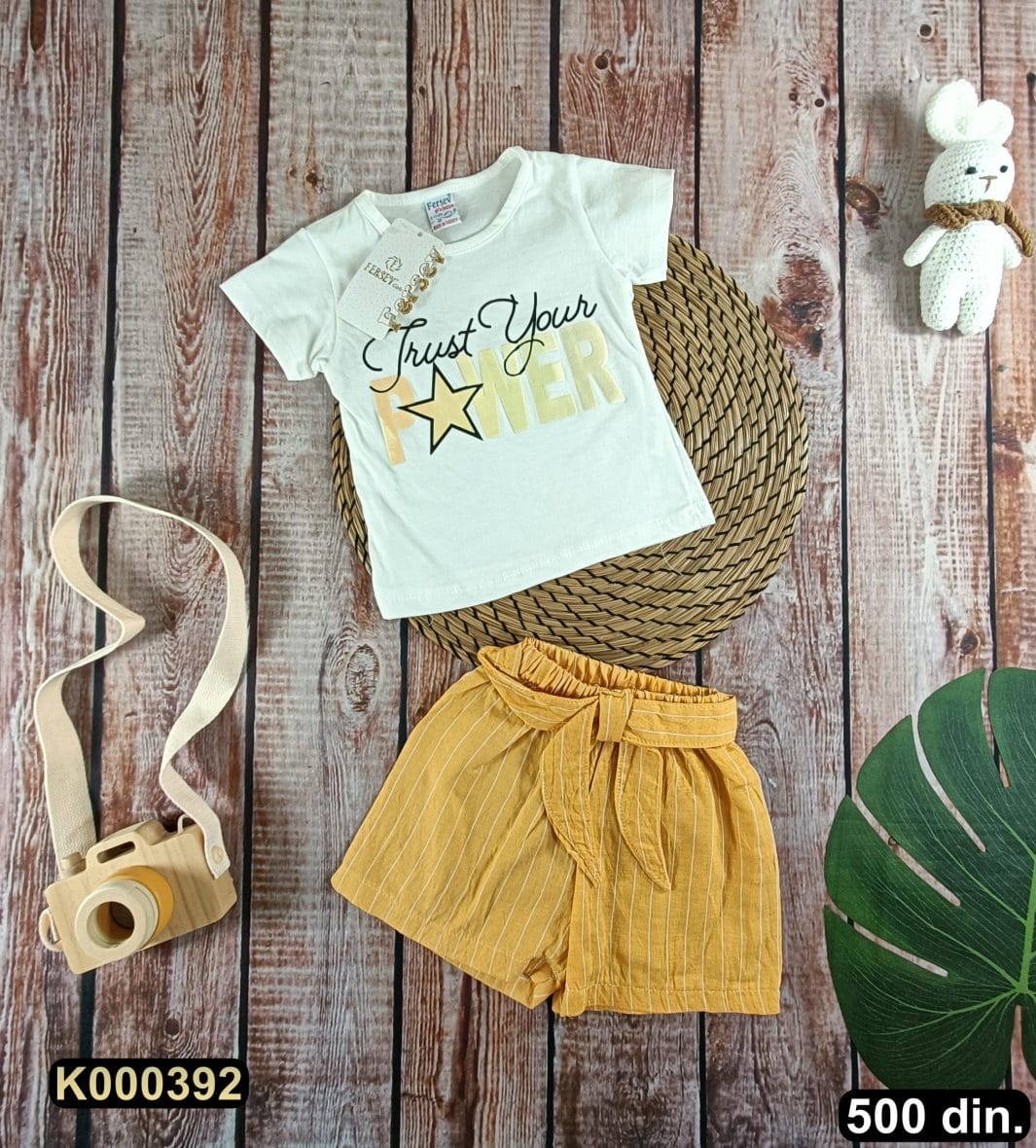 Pamučni komplet iz 2 dela (92-110)