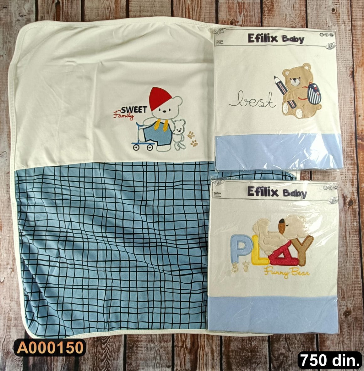 Pamučni prekrivač za bebe