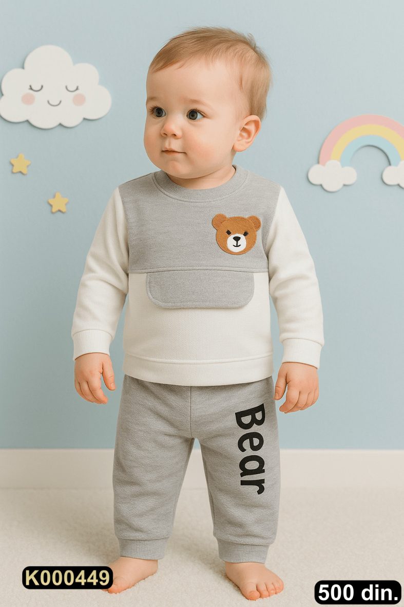 Pamučni komplet iz 2 dela (68-86)