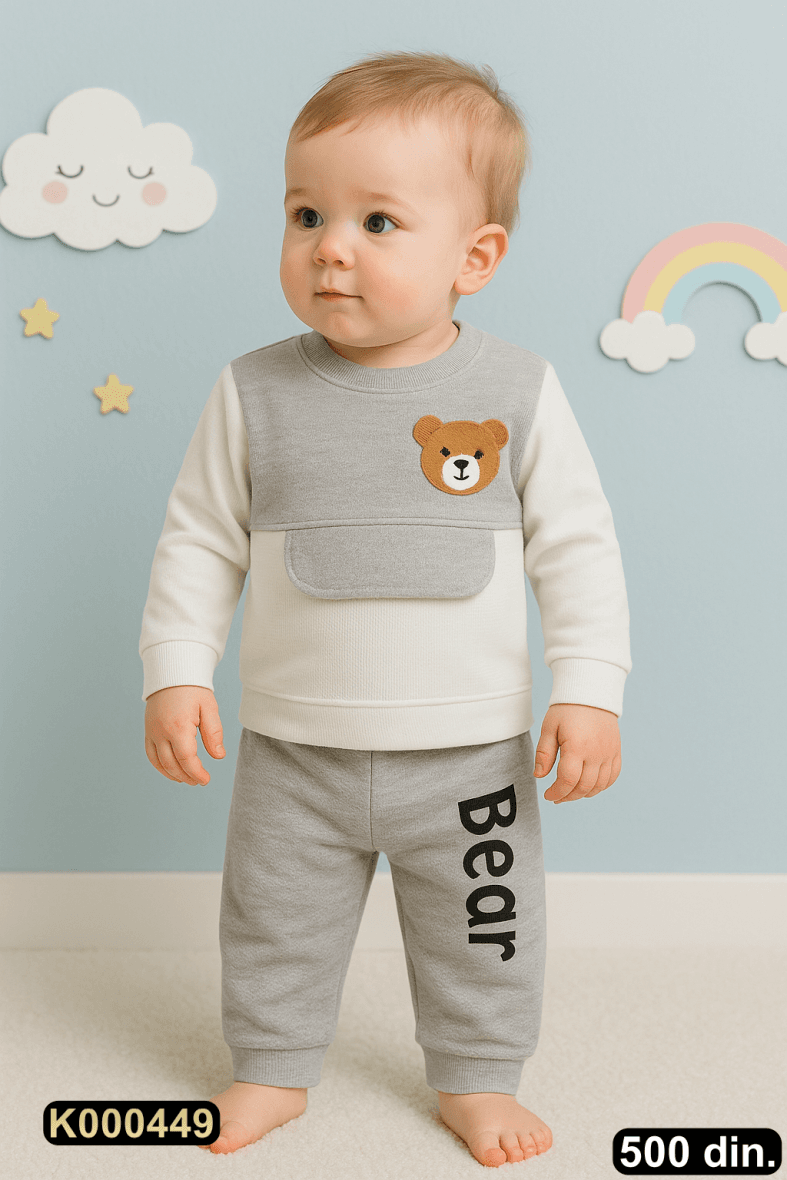 Pamučni komplet iz 2 dela (68-86)