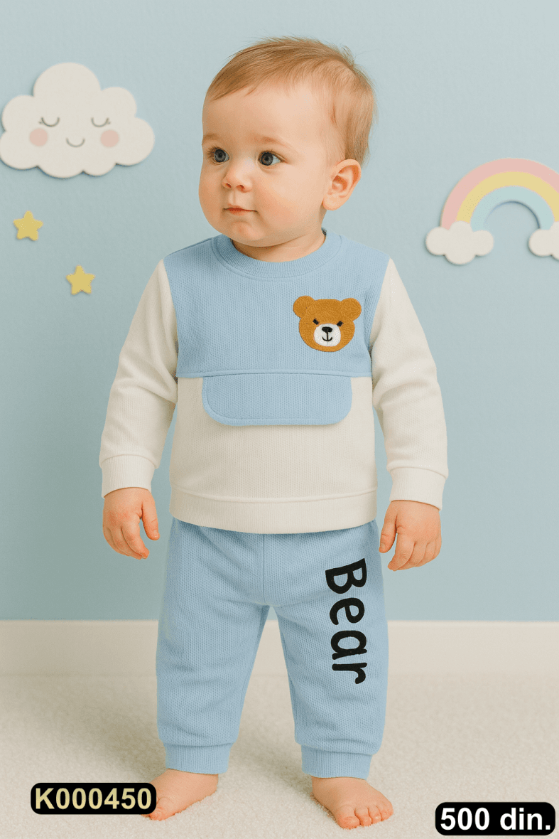 Pamučni komplet iz 2 dela (68-86)