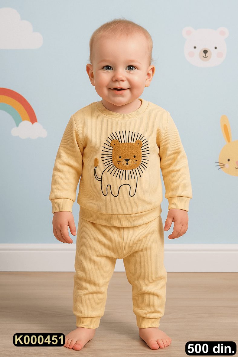 Pamučni komplet iz 2 dela (68-86)