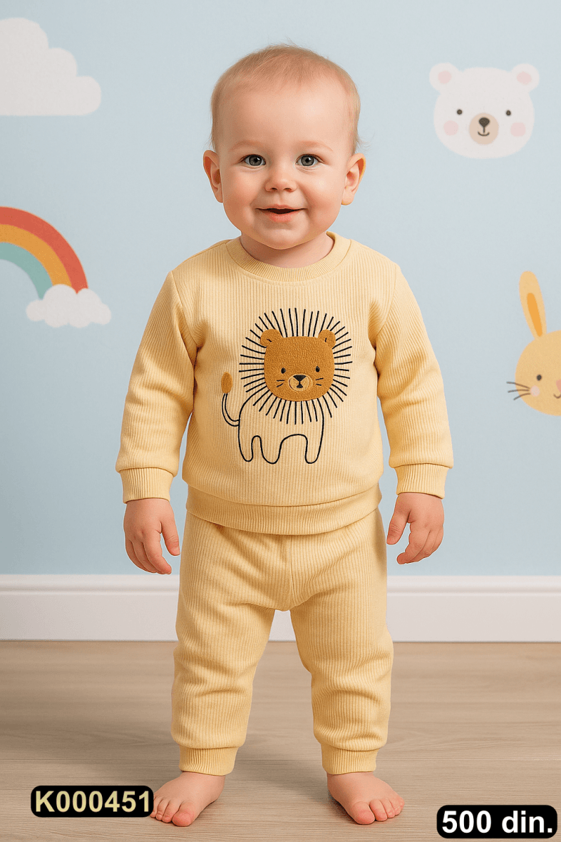 Pamučni komplet iz 2 dela (68-86)