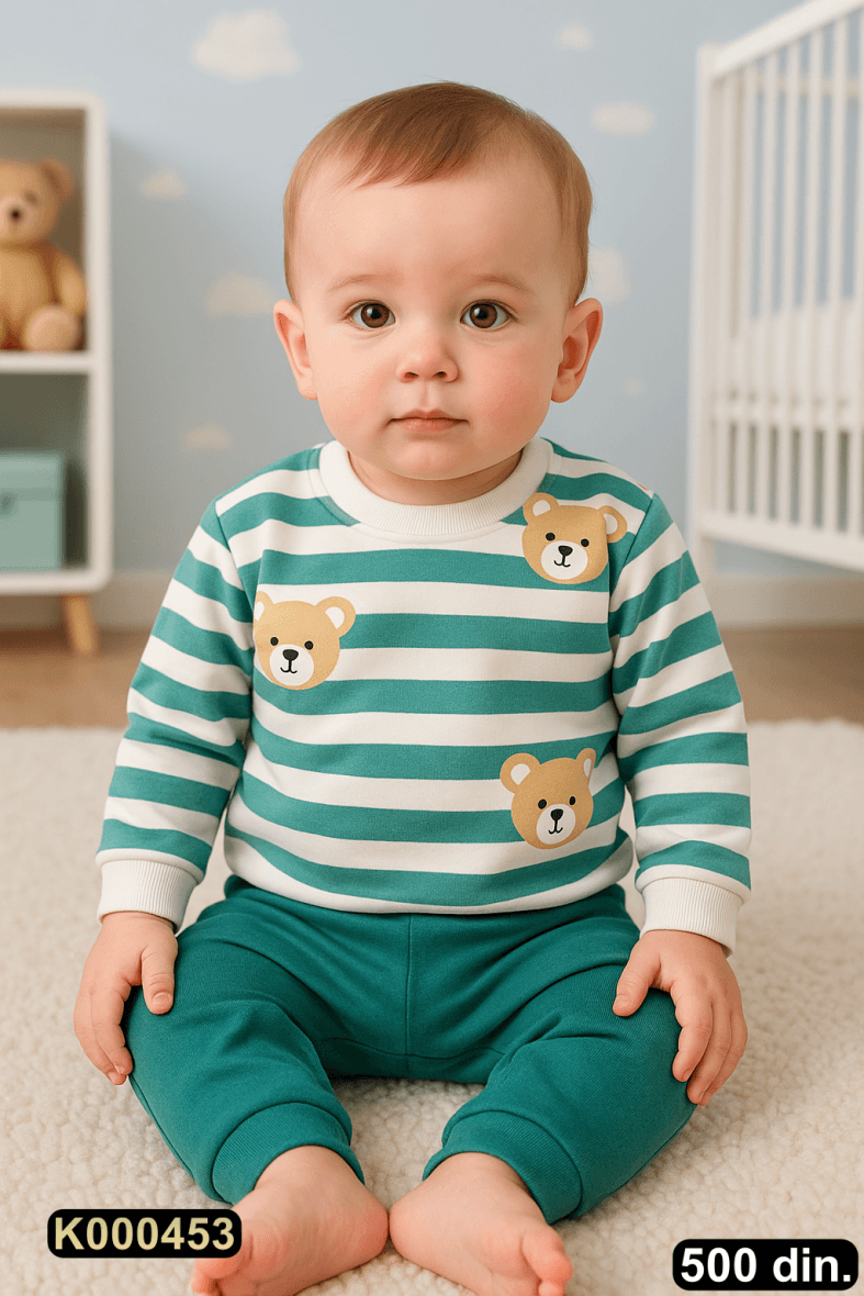 Pamučni komplet iz 2 dela (74-86)