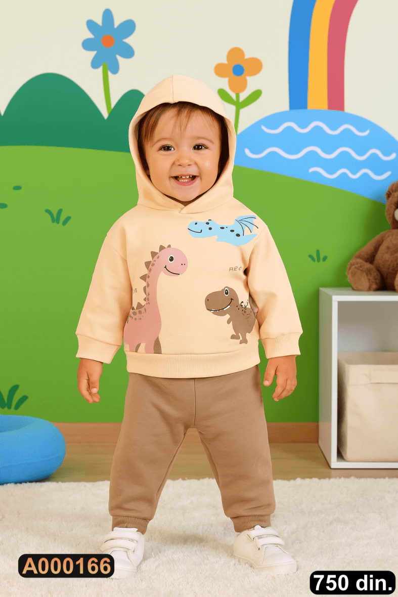 Pamučni komplet iz 2 dela (74-92)