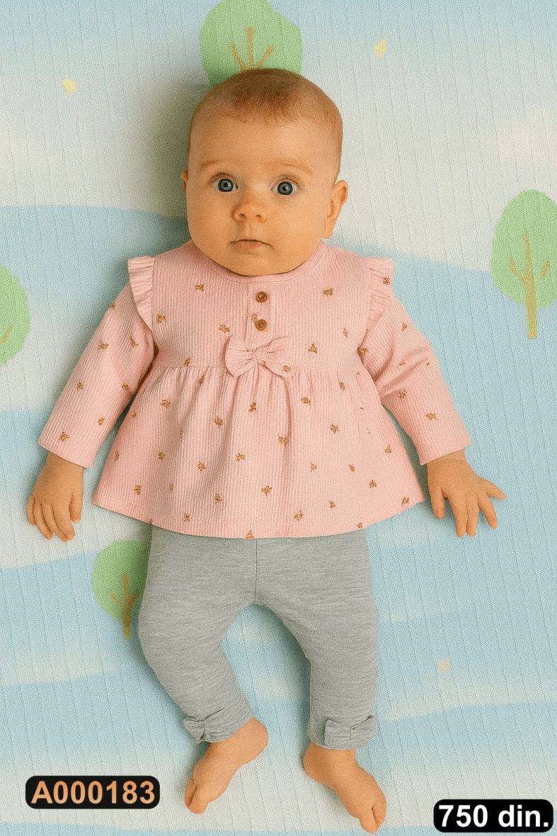 Pamučni komplet iz 2 dela