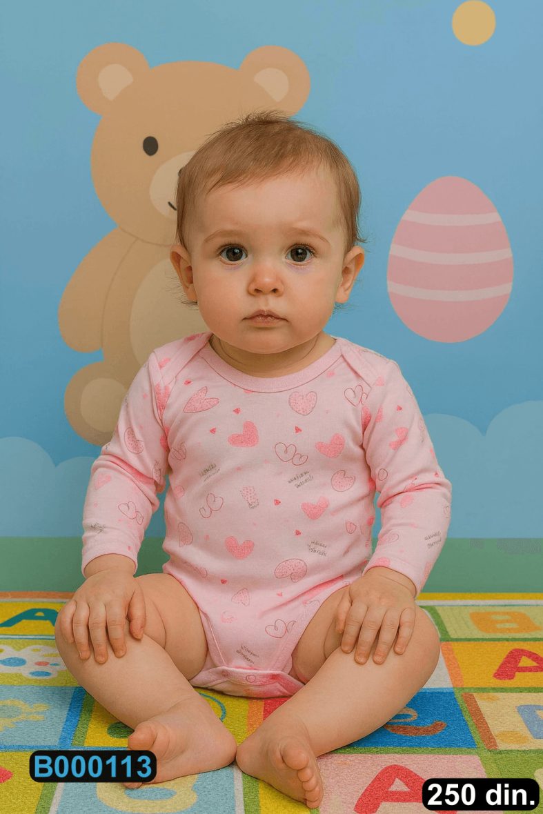 Pamučni bodić sa dugim rukavima | Bebelino Kids Pamučni bodić sa dugim rukavima