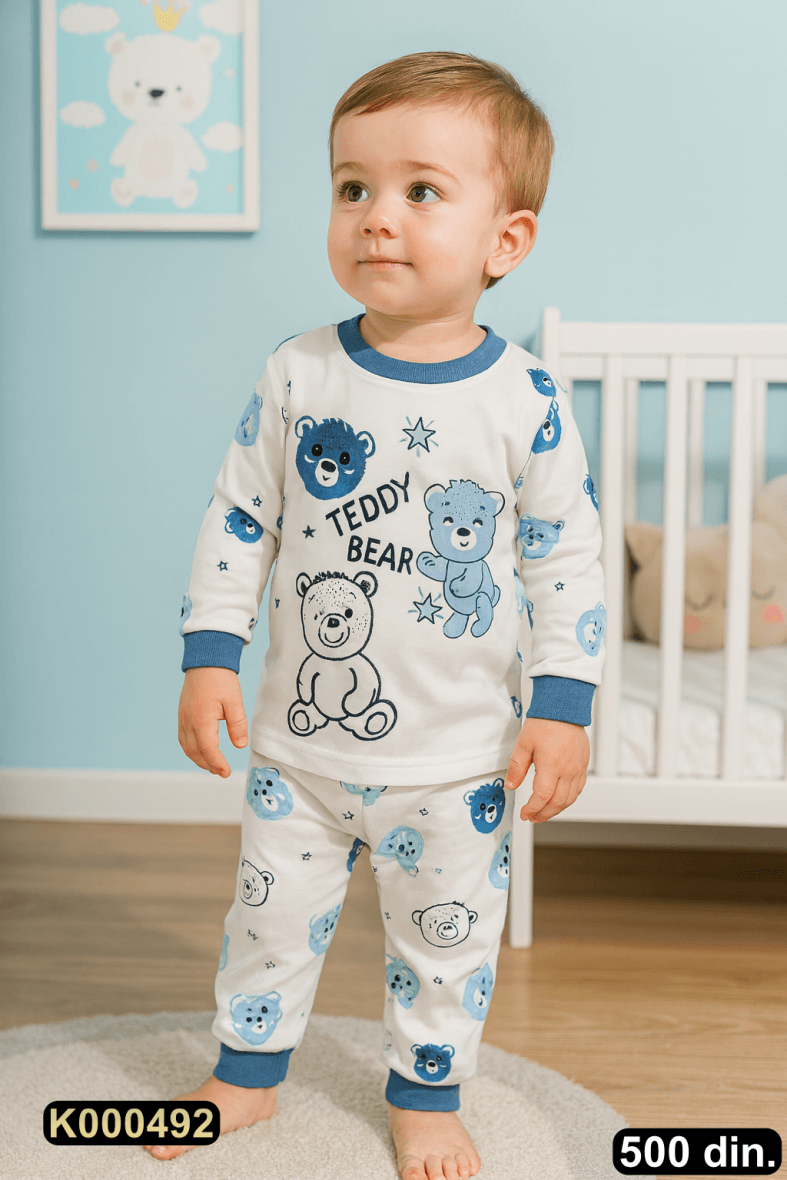 Pamučna pidžama (80-98)