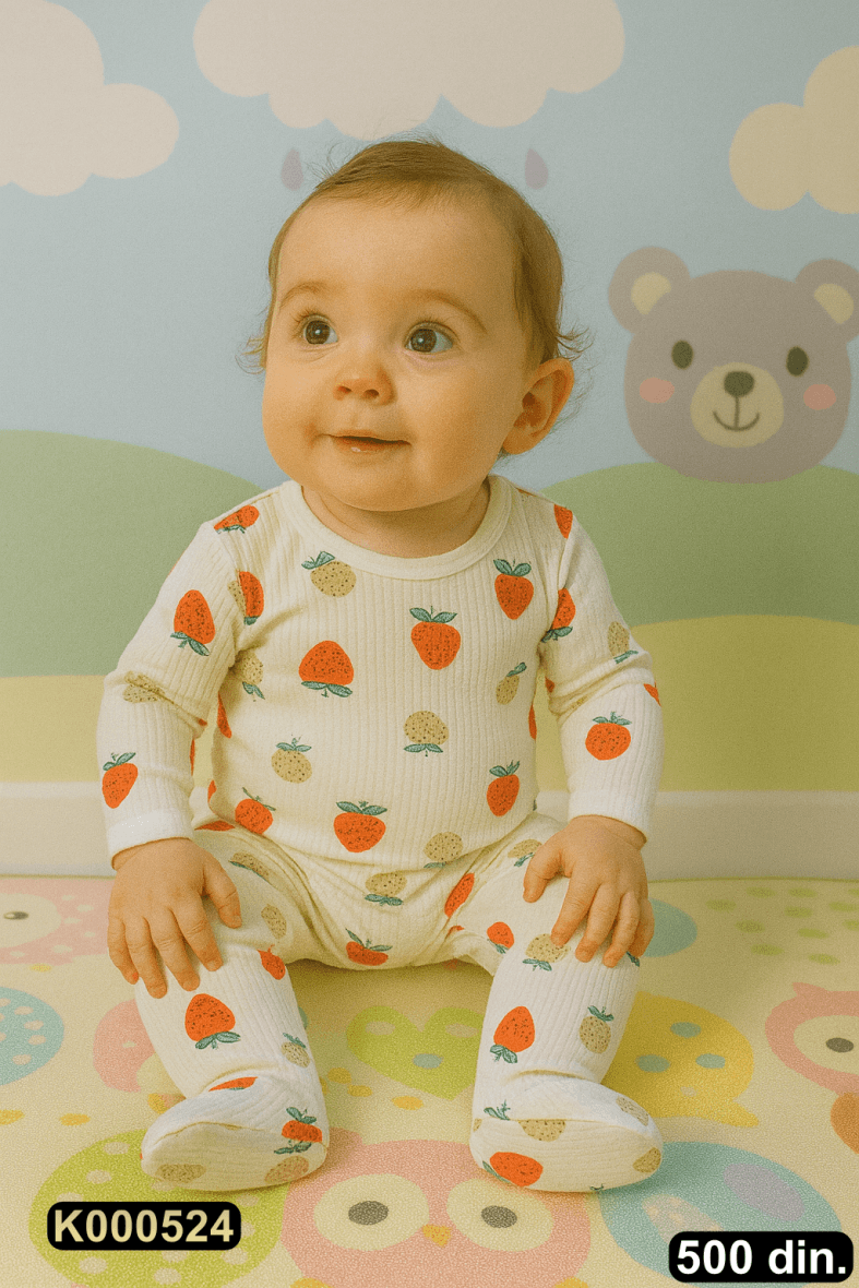 Pamučni komplet iz 2 dela (62-74)