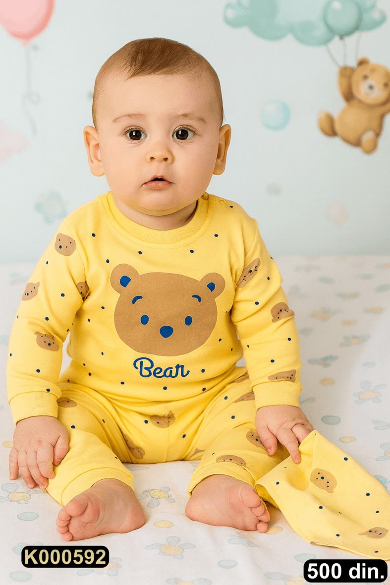 Bebi kompletić sa portiklicom