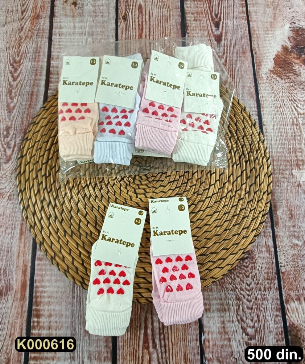 Neklizajuće čarapice (12 pari)