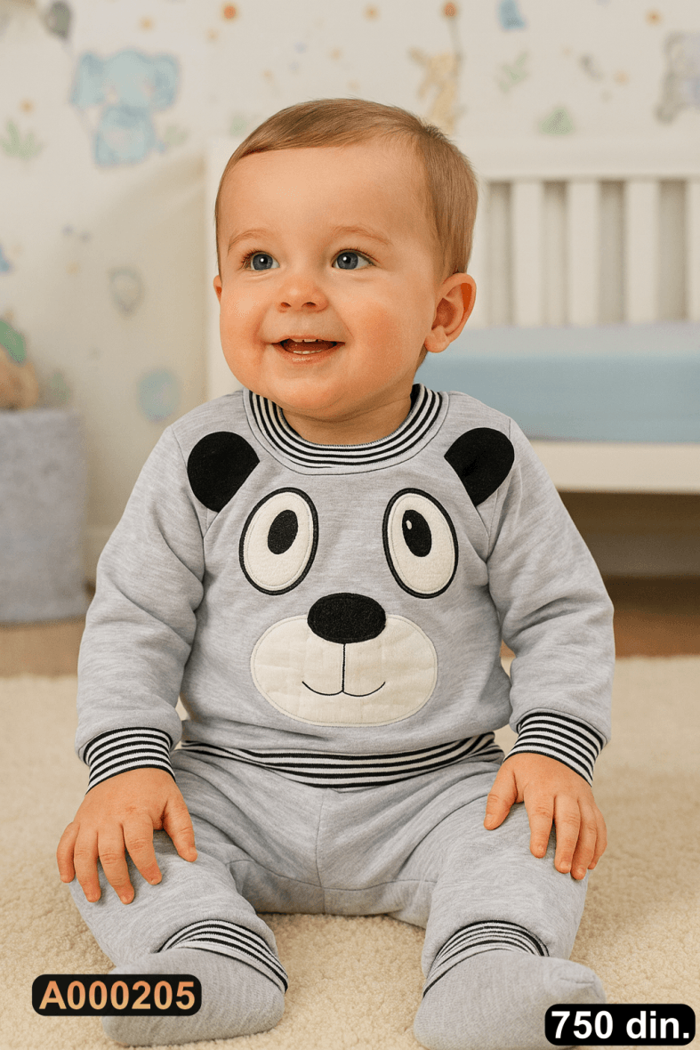 Pamučni komplet iz 2 dela – postavljen (80-98)