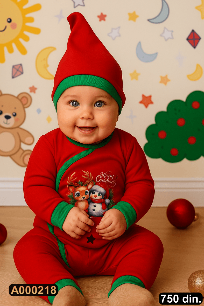 Novogodišnja zekica sa kapicom (62-80)