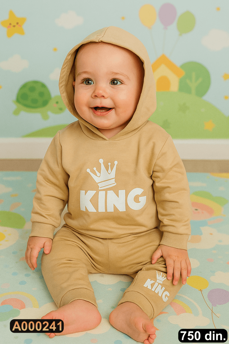 Pamučni komplet iz 2 dela (68-98)