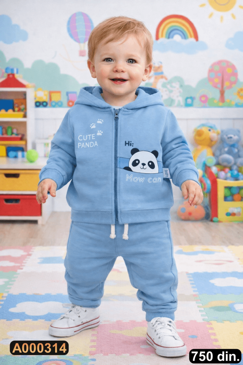 Pamučni komplet iz 2 dela (68-86)