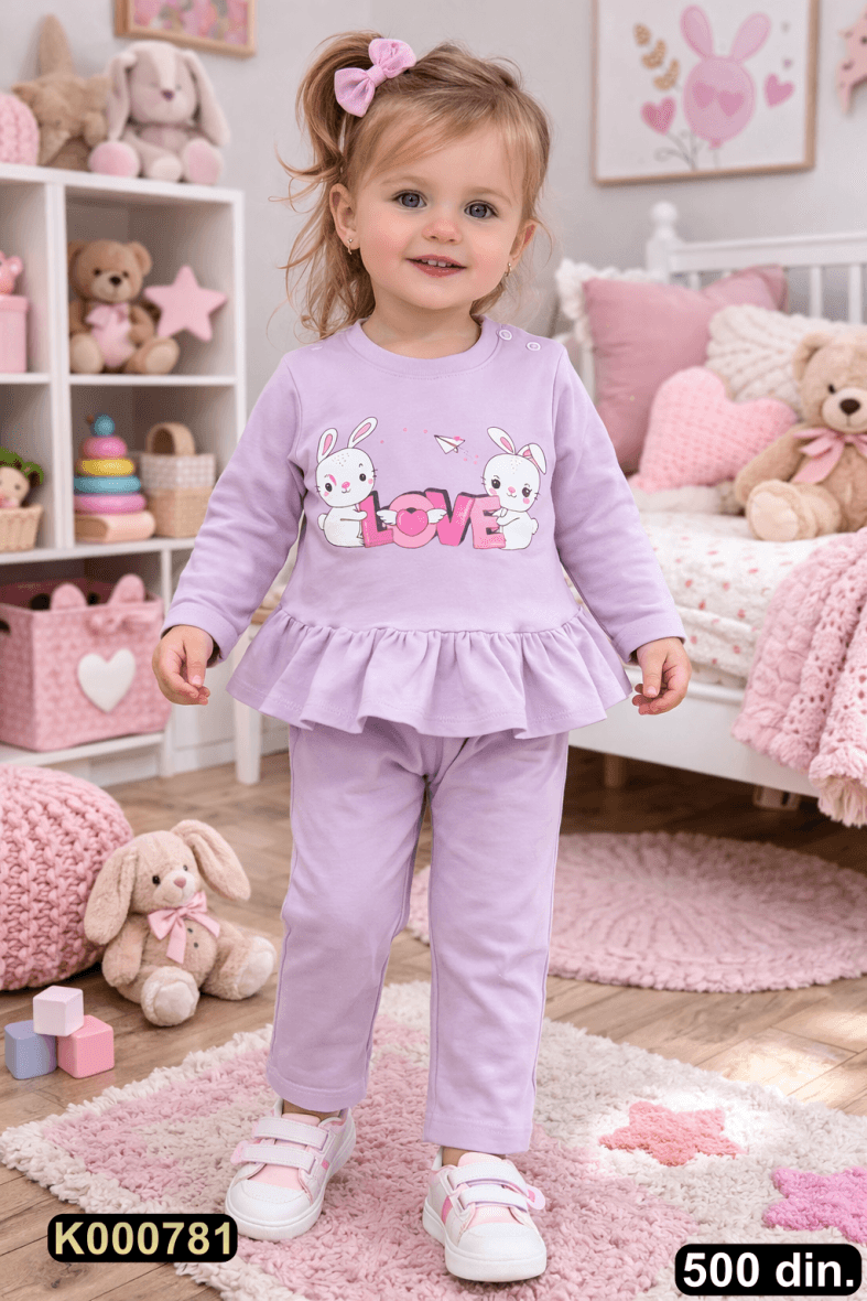 Dvodelni bebi kompletić (68-86)