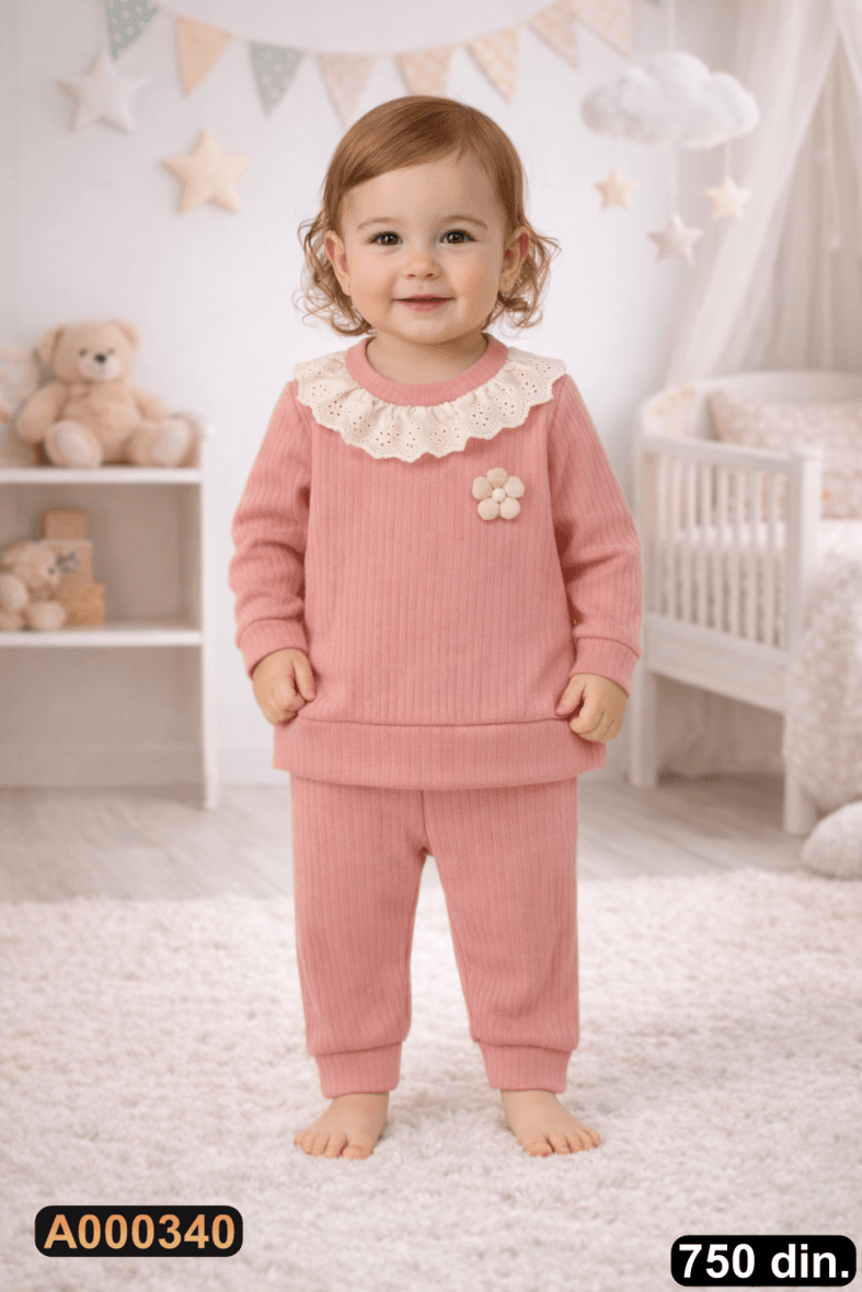 Pamučni komplet iz 2 dela (74-86)