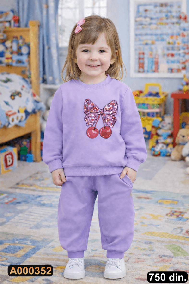 Pamučni komplet iz 2 dela (80-104)