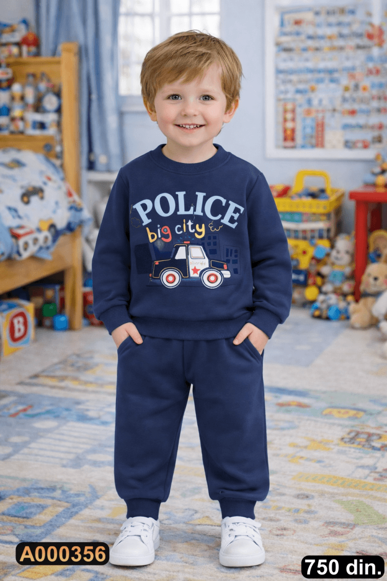 Pamučni komplet iz 2 dela (80-104)