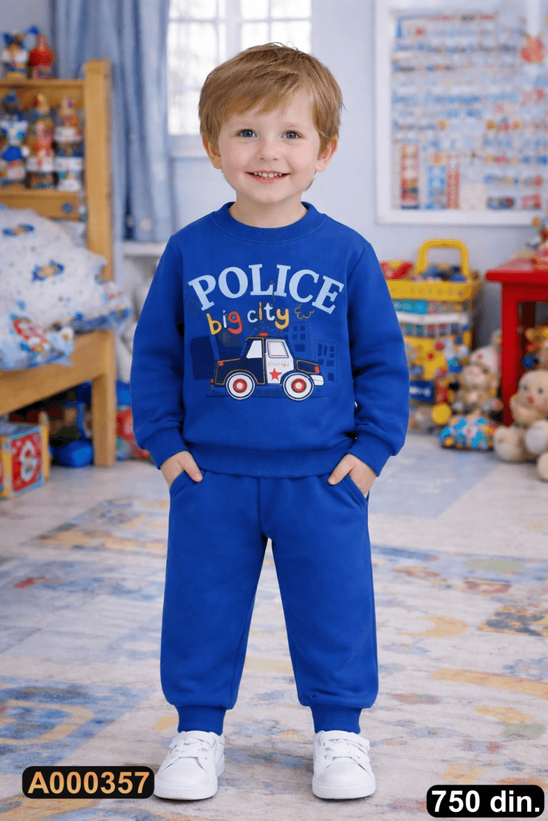 Pamučni komplet iz 2 dela (80-104)