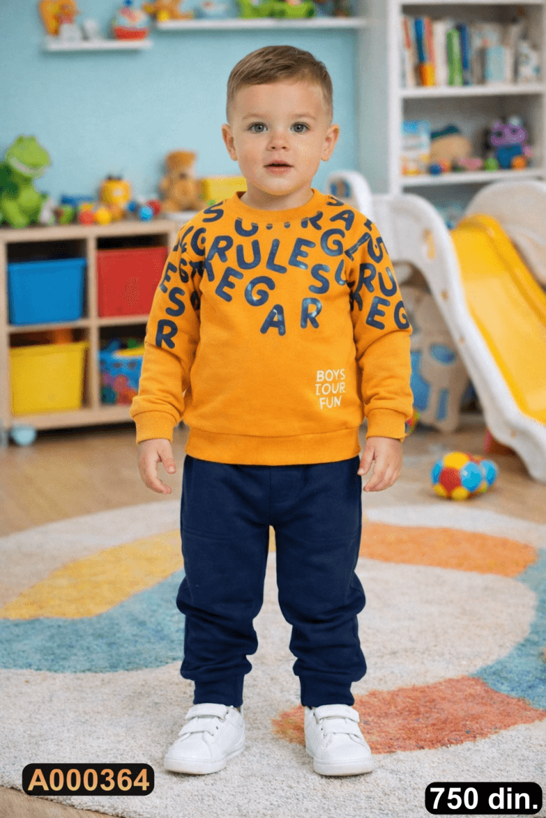 Pamučni komplet iz 2 dela (80-98)