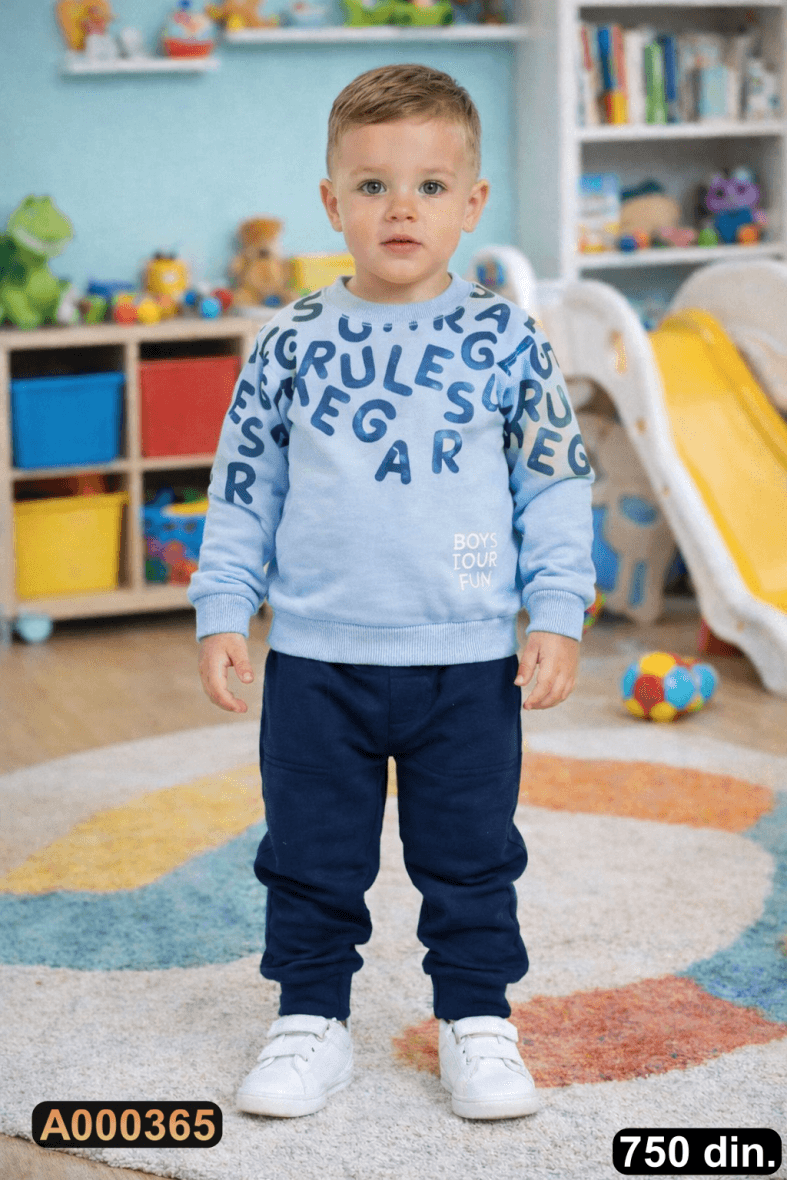 Pamučni komplet iz 2 dela (80-98)