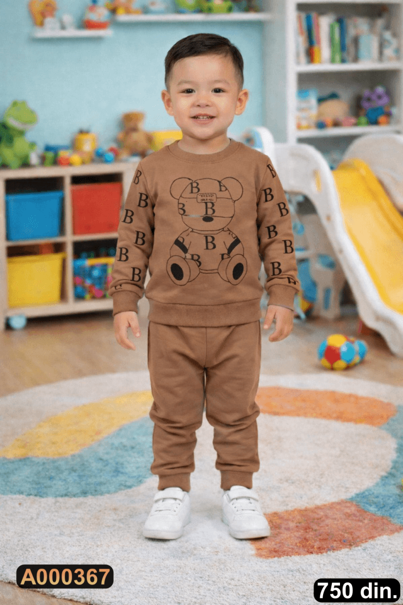 Pamučni komplet iz 2 dela (80-98)