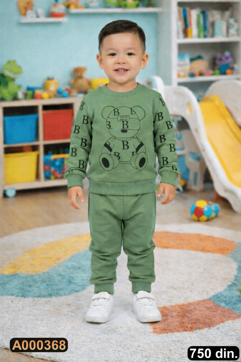 Pamučni komplet iz 2 dela (80-98)