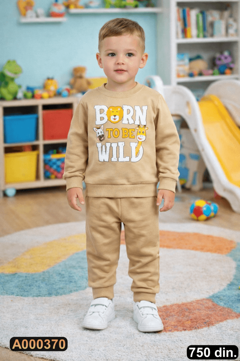 Pamučni komplet iz 2 dela (80-104)