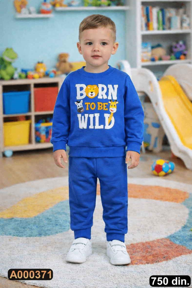 Pamučni komplet iz 2 dela (80-104)