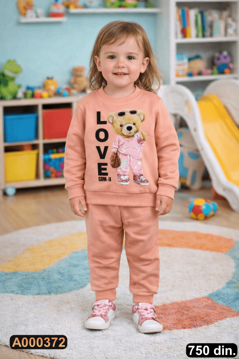 Pamučni komplet iz 2 dela (80-104)